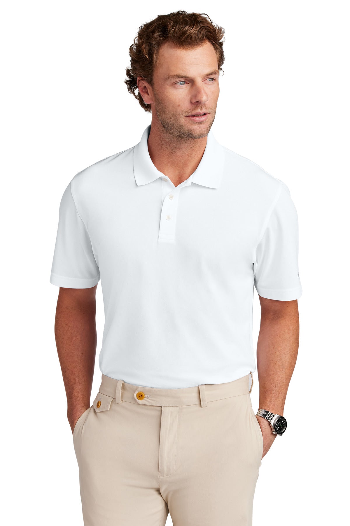 Brooks Brothers ® Mesh Pique Performance Polo BB18220