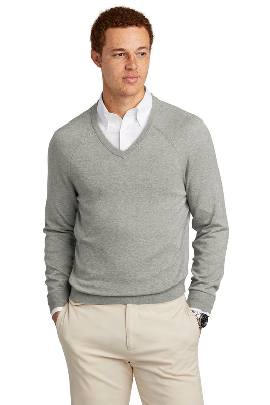 Brooks Brothers ® Cotton Stretch V-Neck Sweater BB18400