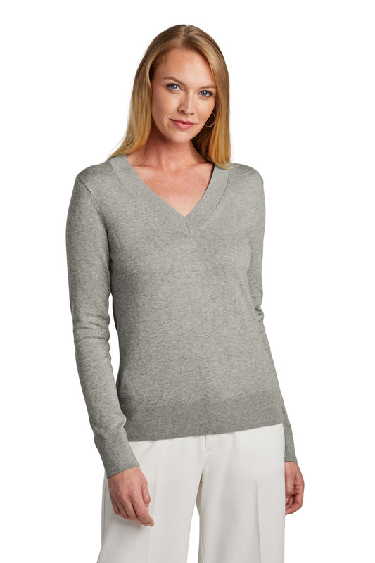 Brooks Brothers ® Women's Cotton Stretch V-Neck Sweater BB18401