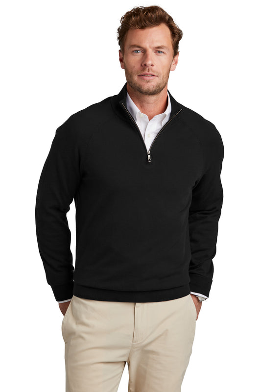 Brooks Brothers ® Cotton Stretch 1/4-Zip Sweater BB18402