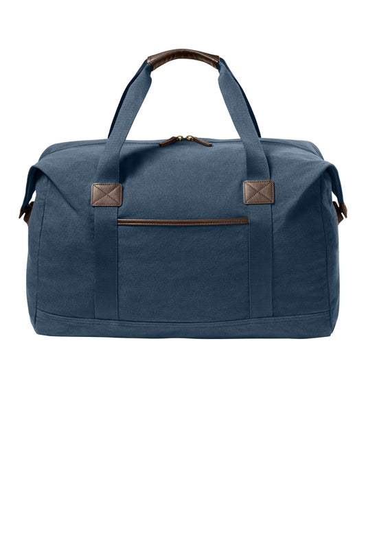 Port Authority ® Washed Canvas Duffel BG8030