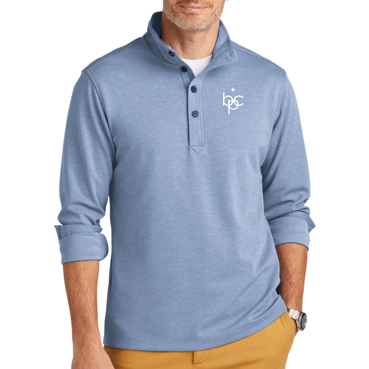 Brooks Brothers® Capa intermedia elástica de 1/2 botón BB18202