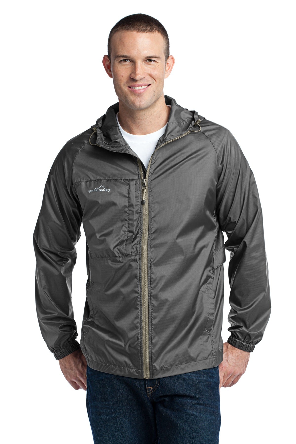 Eddie Bauer ® - Chaqueta cortavientos plegable. EB500