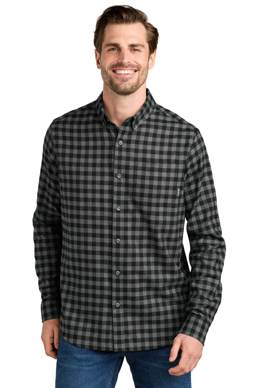 Eddie Bauer ® Long Sleeve Favorite Flannel Plaid Shirt EB610