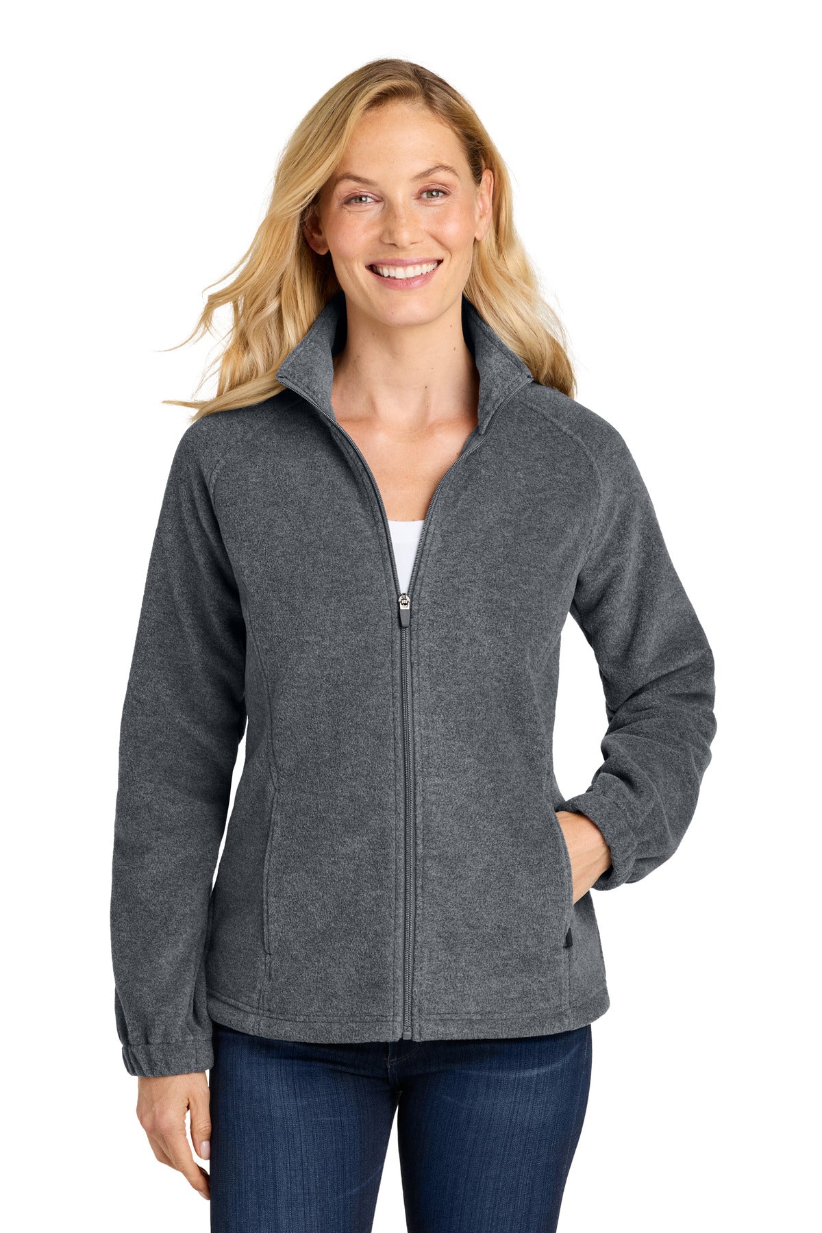 Port Authority ® Women's Plush Fleece Full-Zip Jacket L190