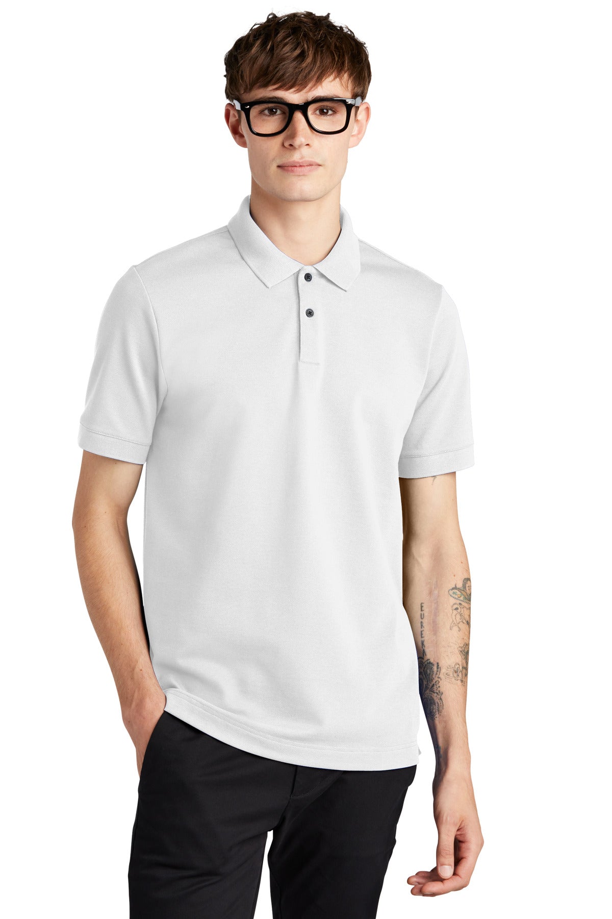 Mercer+Mettle ® Stretch Heavyweight Pique Polo MM1000