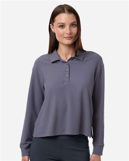 Women's Beyond Long Sleeve Loose Polo