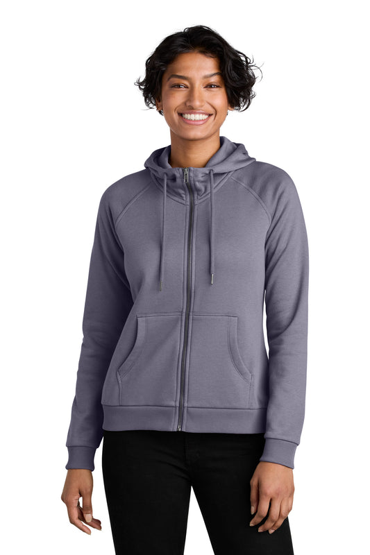 Allmade ®  Women's Organic CVC Fleece Full-Zip Hoodie AL5003