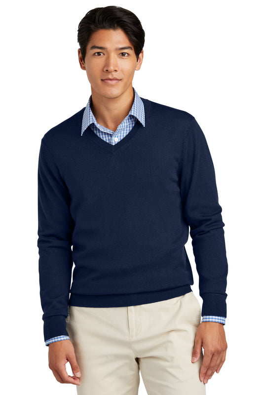 Brooks Brothers ®  Washable Merino V-Neck Sweater BB18410