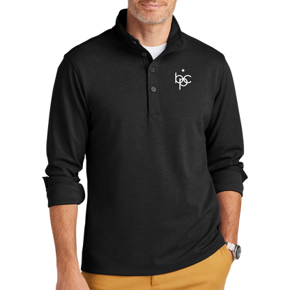 Brooks Brothers® Capa intermedia elástica de 1/2 botón BB18202