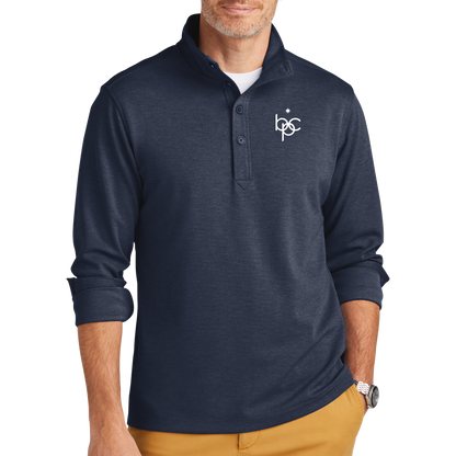 Brooks Brothers® Capa intermedia elástica de 1/2 botón BB18202