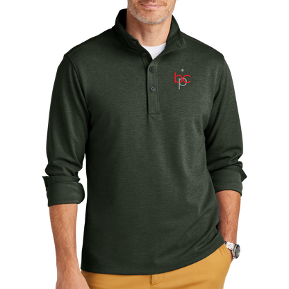 Brooks Brothers® Capa intermedia elástica de 1/2 botón BB18202