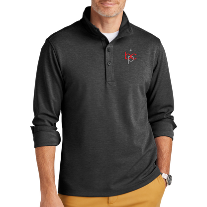 Brooks Brothers® Capa intermedia elástica de 1/2 botón BB18202