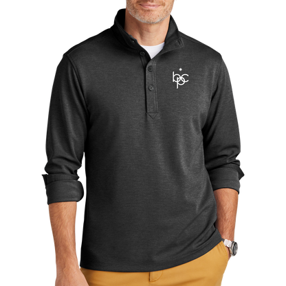 Brooks Brothers® Capa intermedia elástica de 1/2 botón BB18202