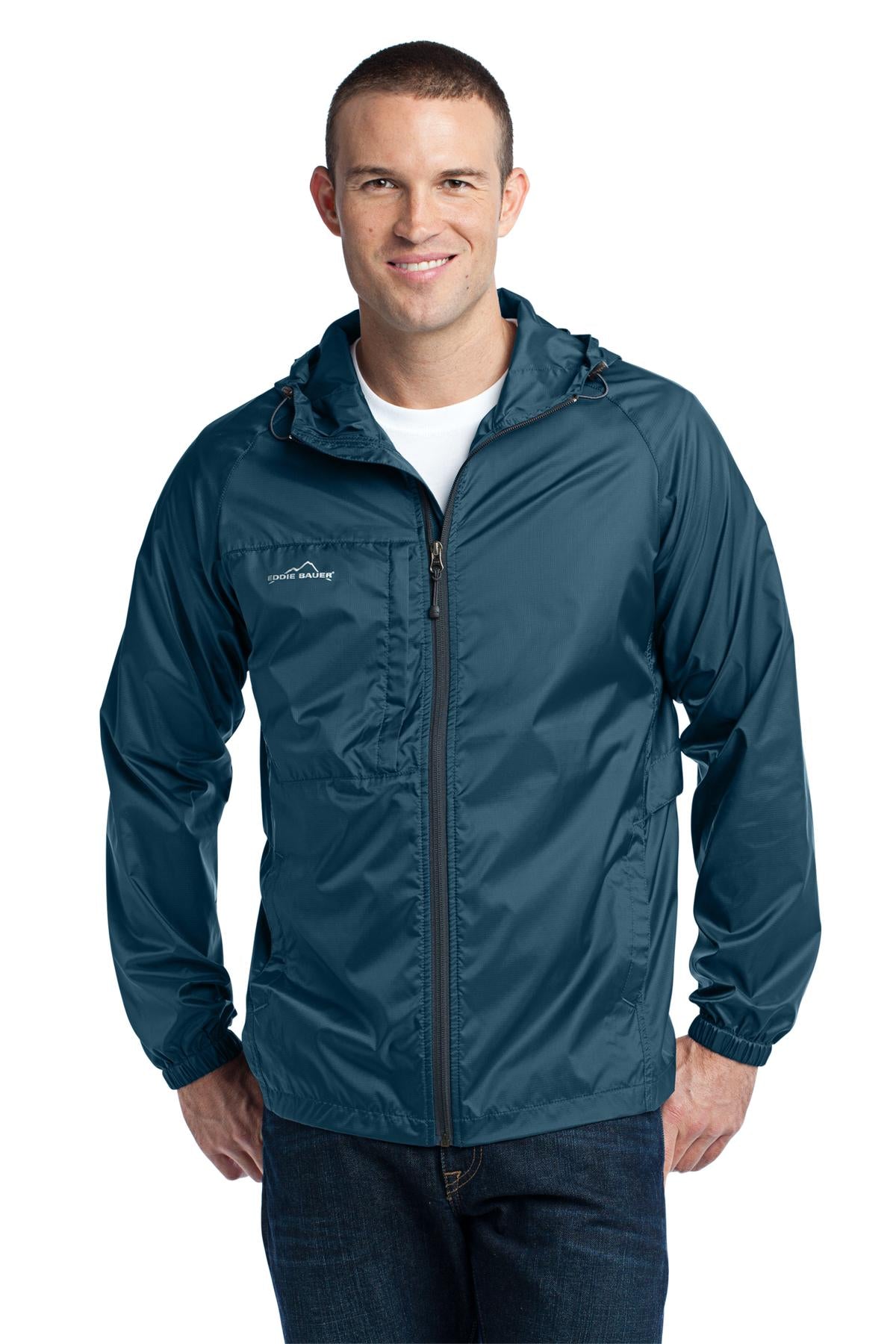Eddie Bauer ® - Chaqueta cortavientos plegable. EB500