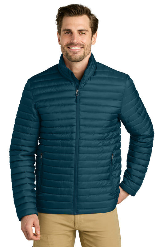 Chaqueta acolchada plegable con cremallera completa Eddie Bauer® EB514