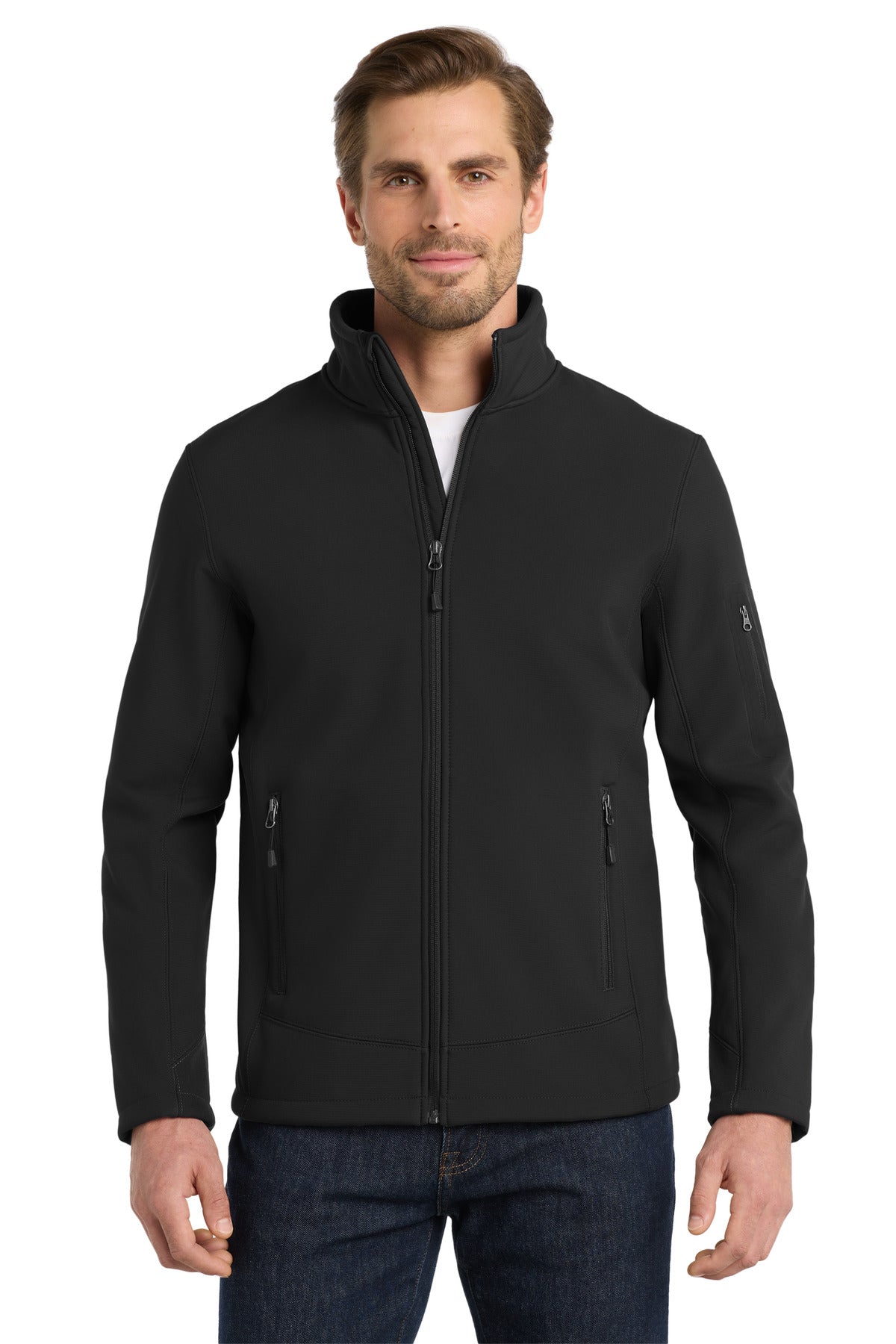 Chaqueta Softshell resistente con tejido antidesgarro Eddie Bauer®. EB534
