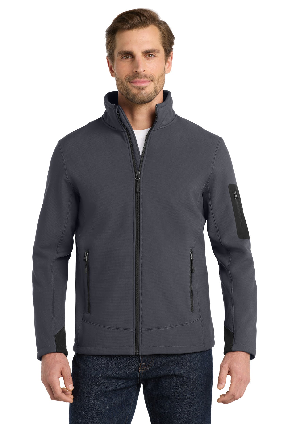Chaqueta Softshell resistente con tejido antidesgarro Eddie Bauer®. EB534