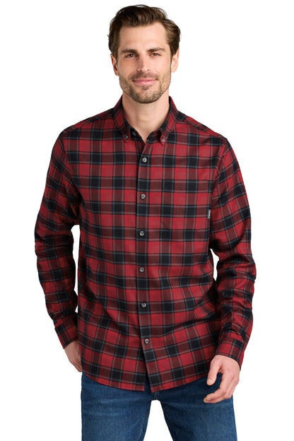 Camisa de franela a cuadros de manga larga favorita de Eddie Bauer® EB610