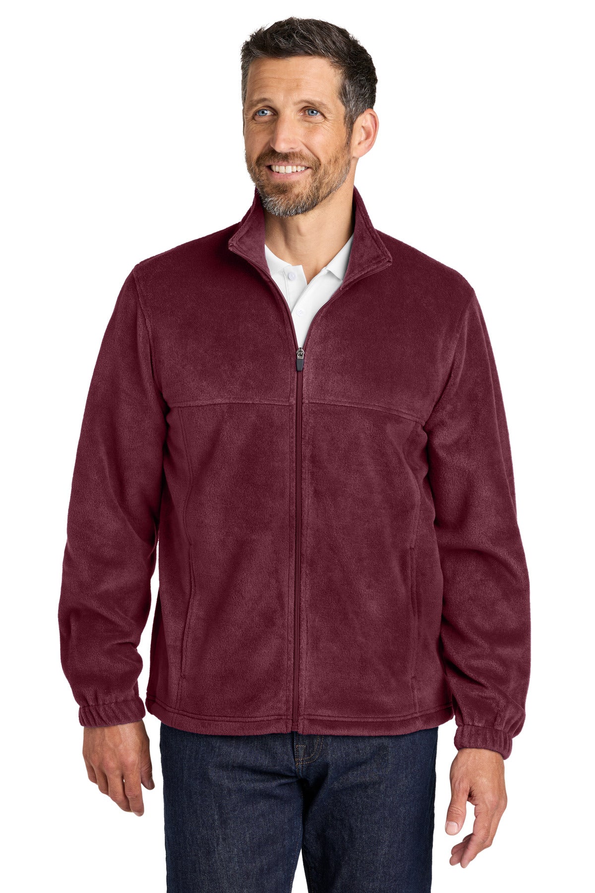 Port Authority ®  Plush Fleece Full-Zip Jacket F190