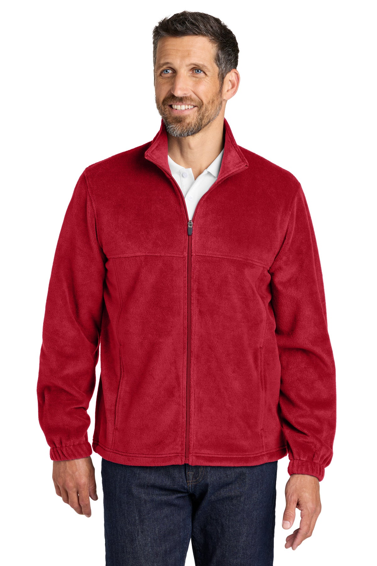 Port Authority ®  Plush Fleece Full-Zip Jacket F190