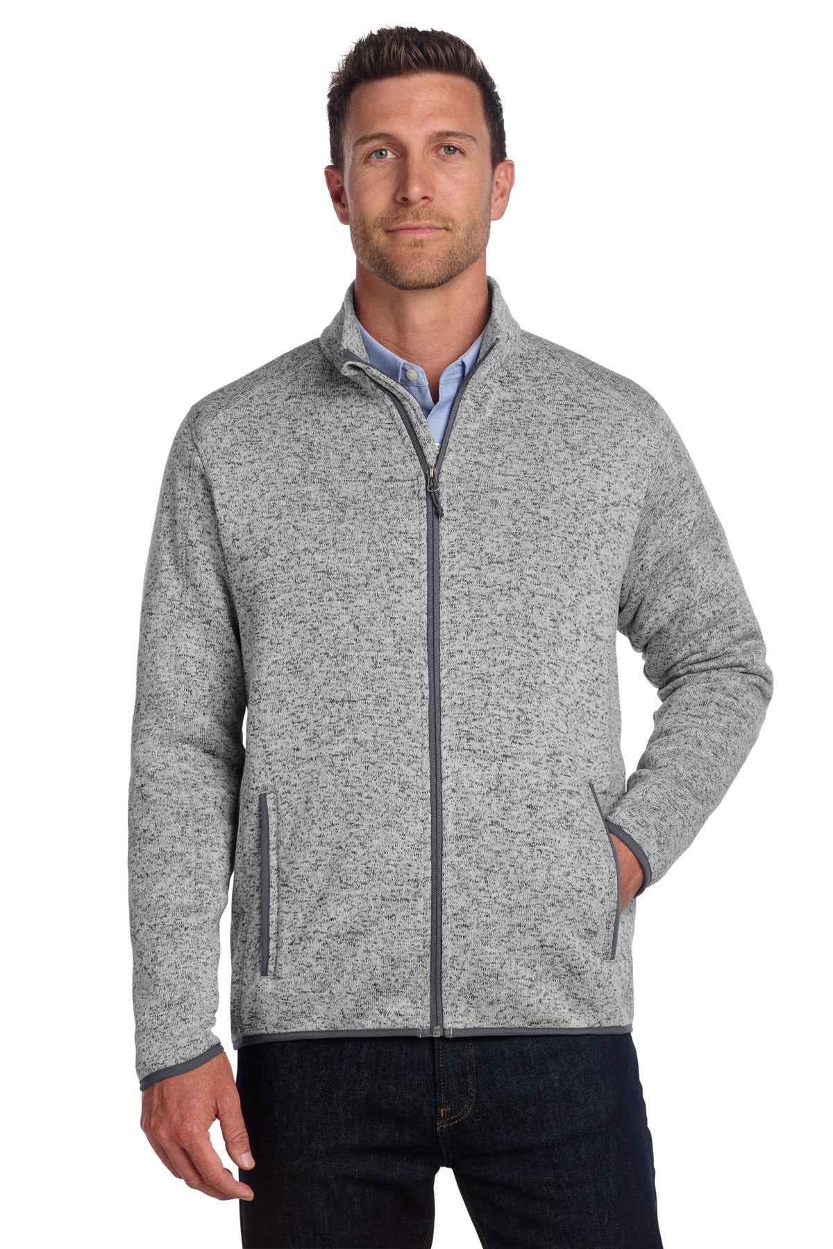 Port Authority ®  Sweater Fleece Jacket. F232