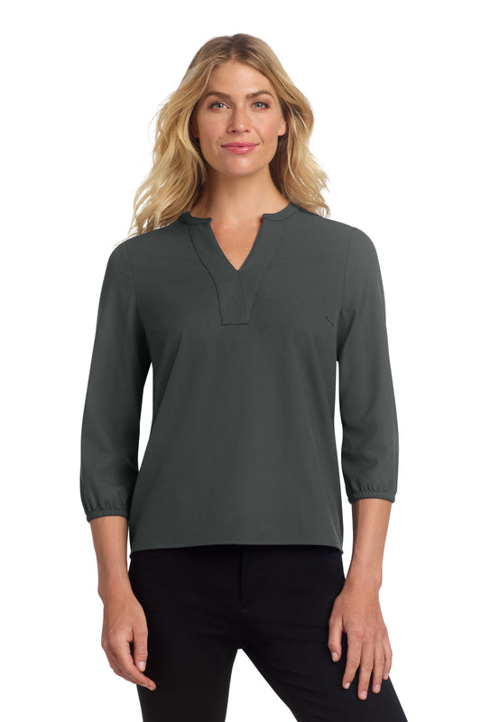 Mercer+Mettle ®  Women's Stretch Crepe 3/4-Sleeve Blouse MM2011