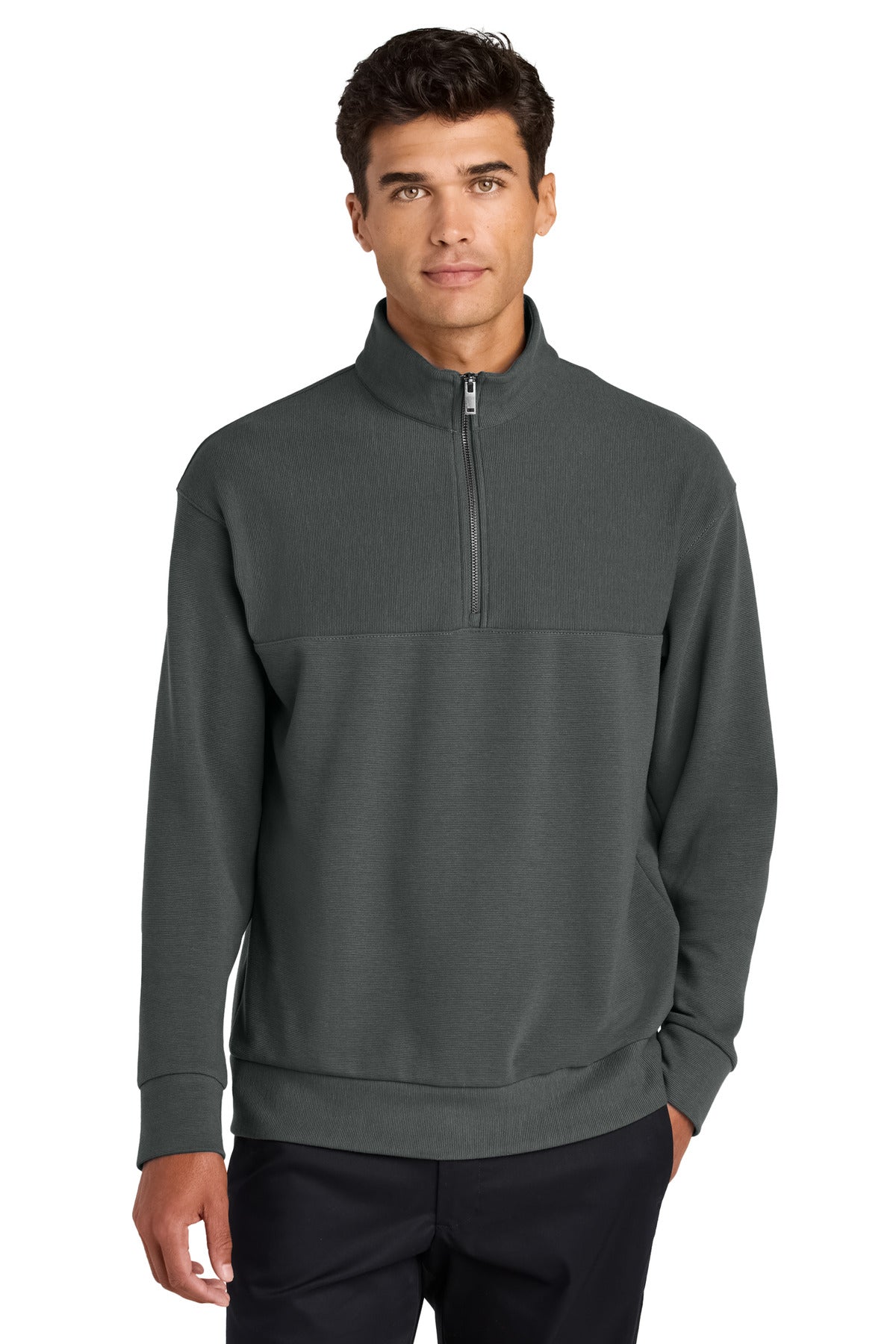 Mercer+Mettle ®  Linear Texture 1/4-Zip MM3040