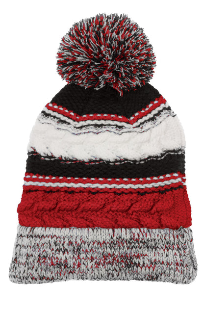 Sport-Tek ®  Pom Pom Team Beanie. STC21