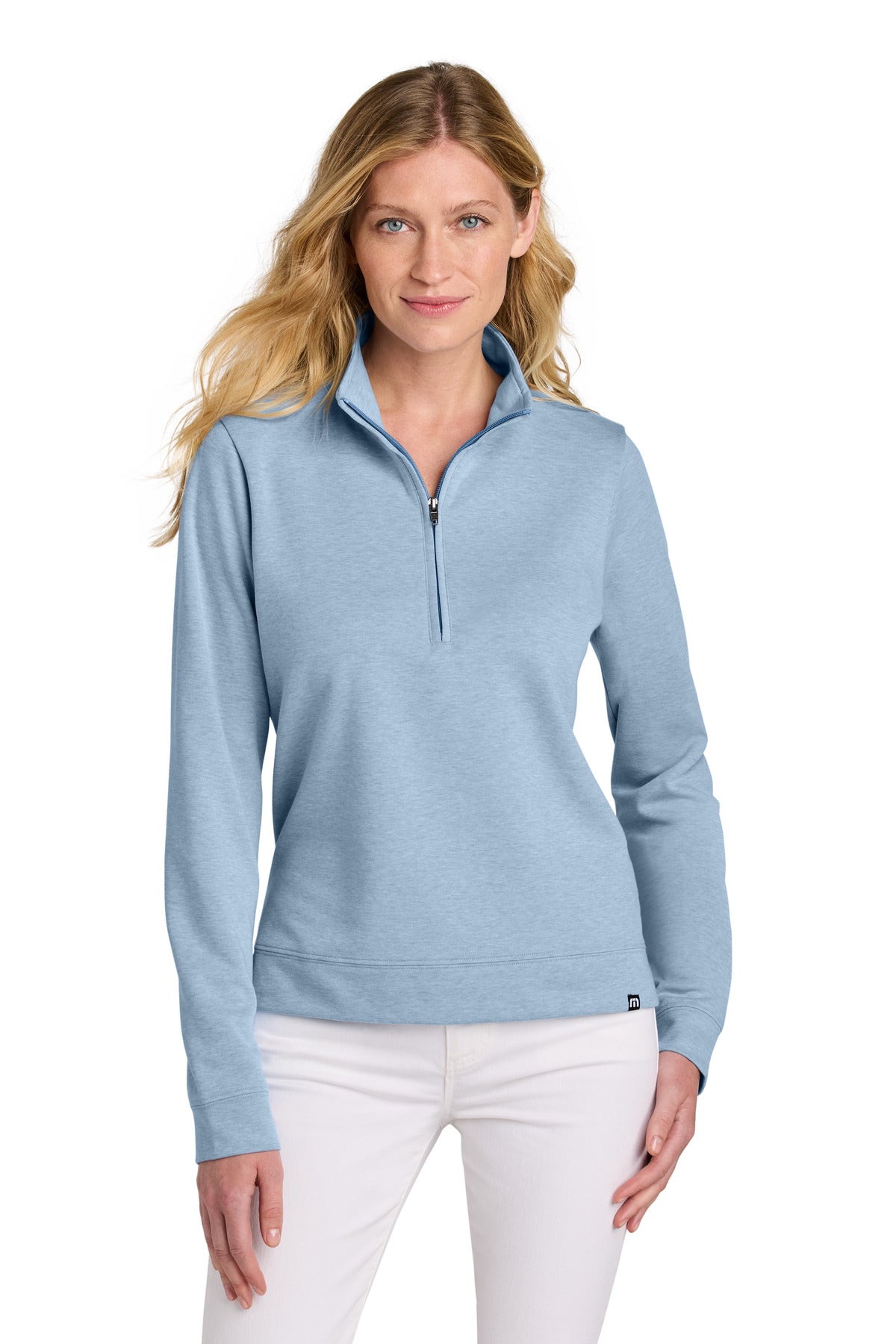 TravisMathew Coveside - Chaqueta de media cremallera para mujer TM1LD007