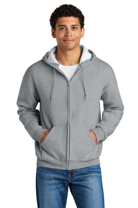 Jerzees Rugged ™  Unisex Full-Zip Hooded Sweatshirt Z12M